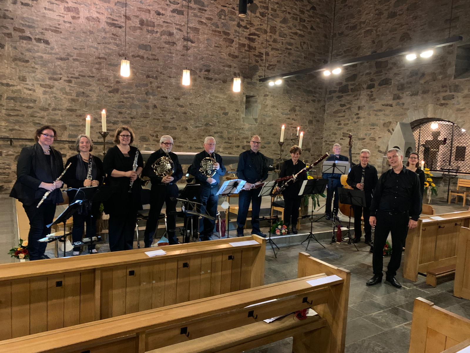 Das Ensemble FaBene in eilner Kirche